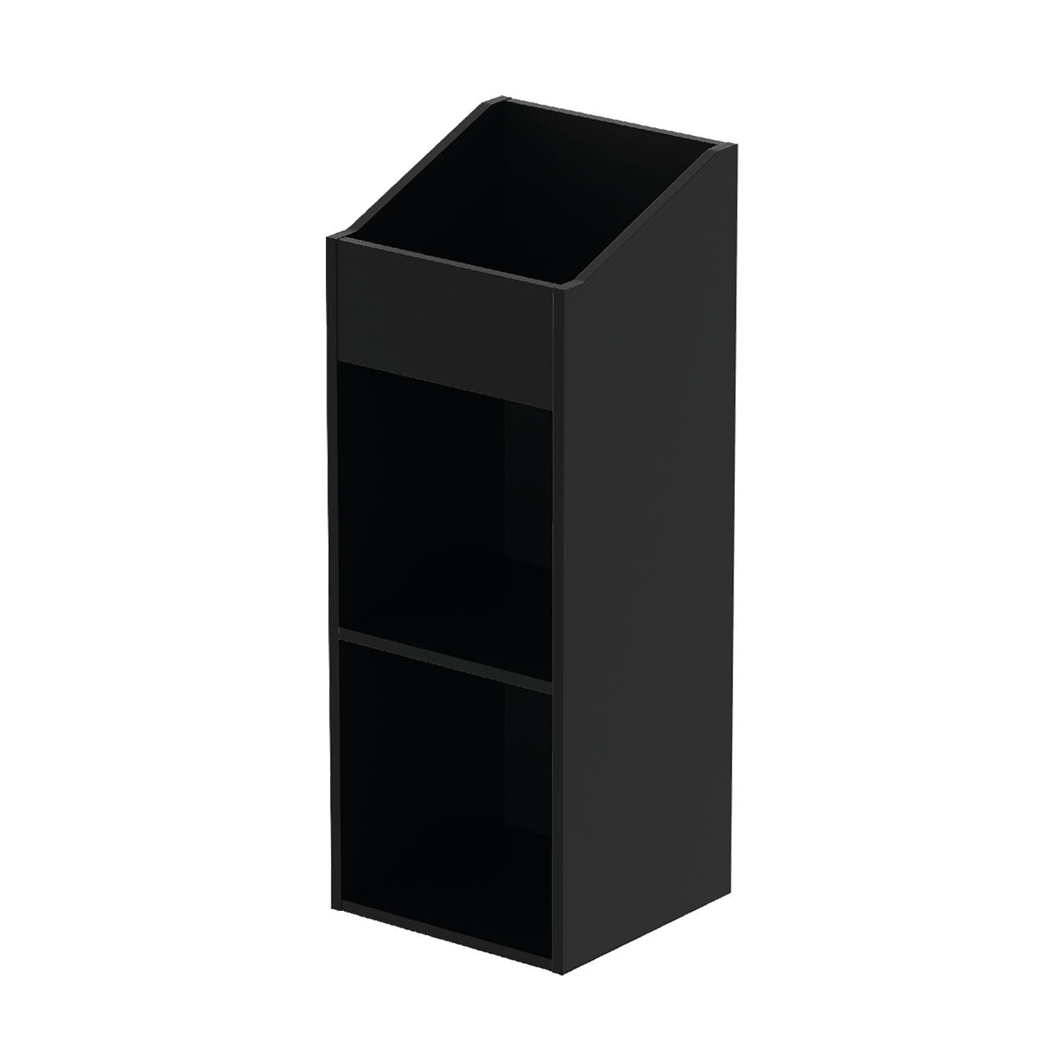 Glorious Record Rack 330 with 2-Piece Layout - Black by Glorious