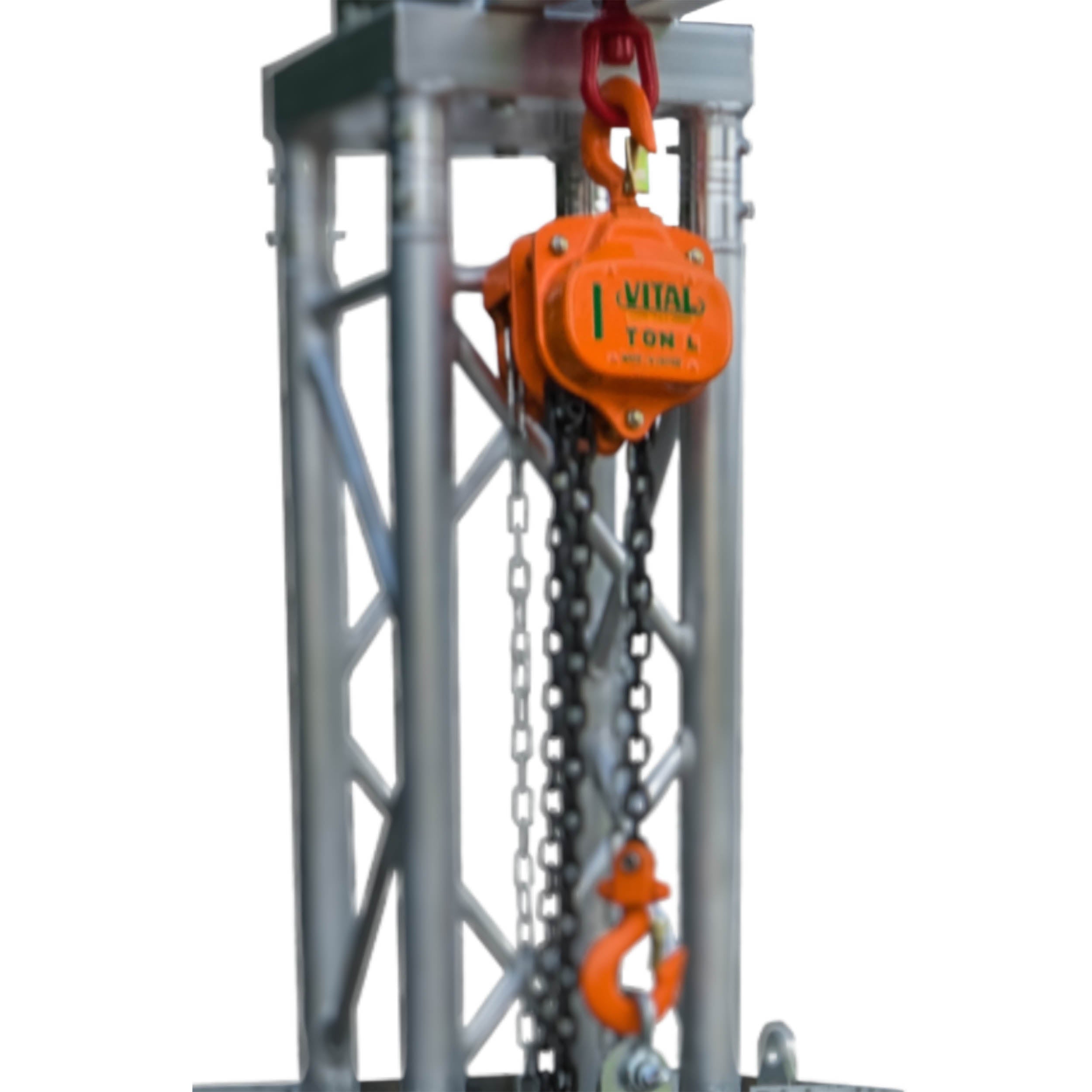 ThunderZ TZ1023, 1 Ton Rated Manual Chain Hoist - 33 Ft