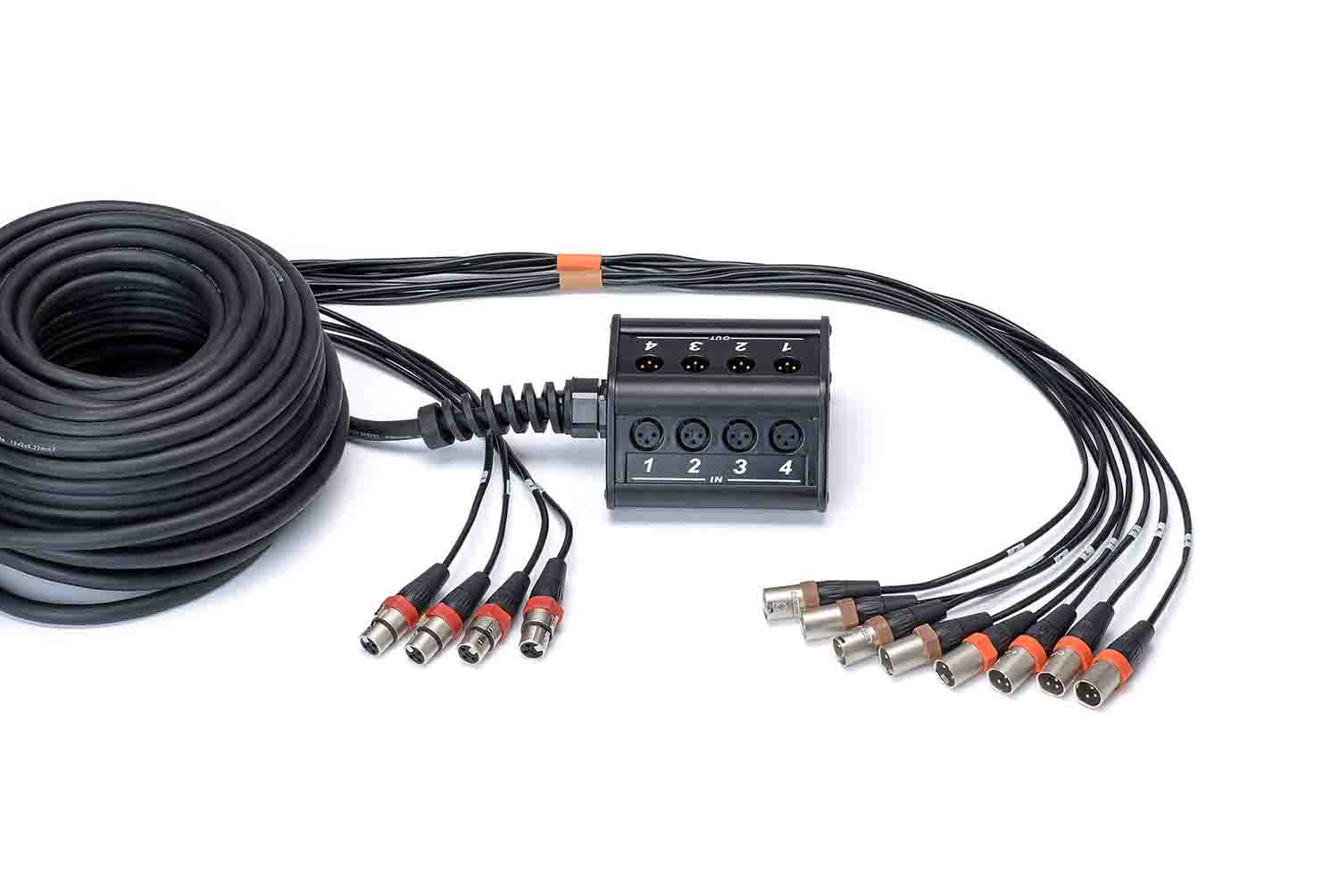 Cordial CYB 8-4, Multicore System with 8 IN 4 OUT - Hollywood DJ