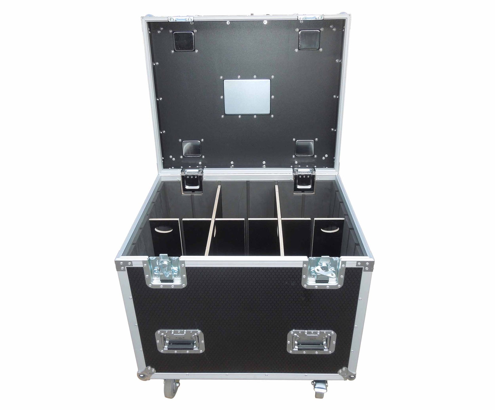 ProX XS-UTL243030WMK2 X4 DJ Package Heavy-Duty Truck Pack Utility Flight Case W-Divider and Tray Kit by ProX Cases