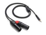 Samson Tourtek Pro 1/8" to Dual XLR Male Breakout Cables by Samson