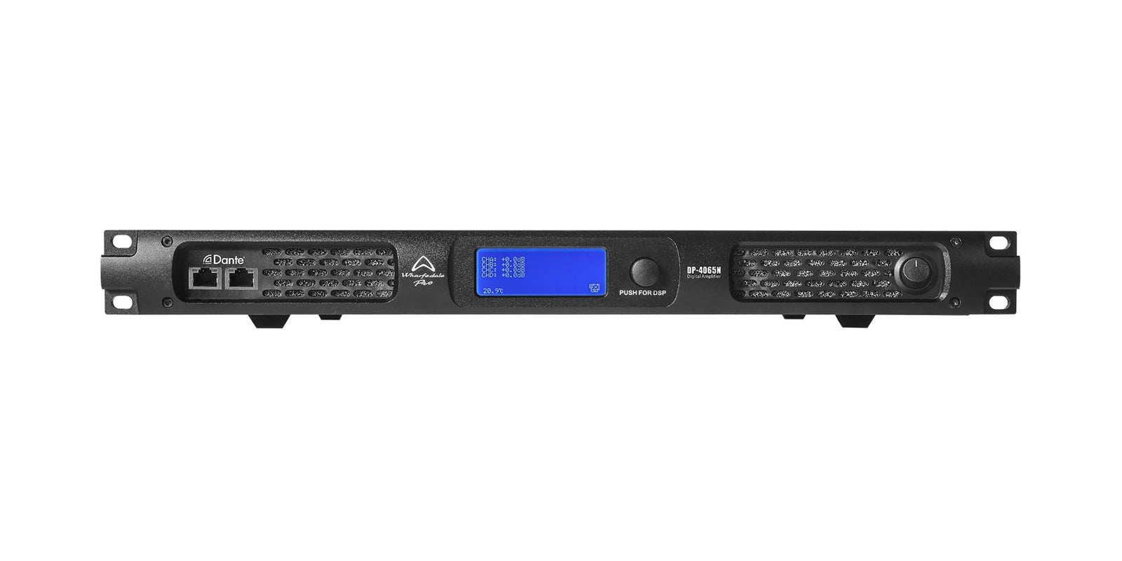Wharfedale WD-DP-4065N 8 Ohms 4-Channel Power Amplifier with Dante Connectivity - 650 Watt by Wharfedale Pro