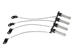 RCF AC-4PIN-HDL20-F, Front Lock Pins for HDL 20-A and HDL 18-AS - 4 Pack by RCF