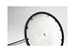 K&M 19789 Universal Tablet Holder with Round Base Stand and Boom - Black by K&M