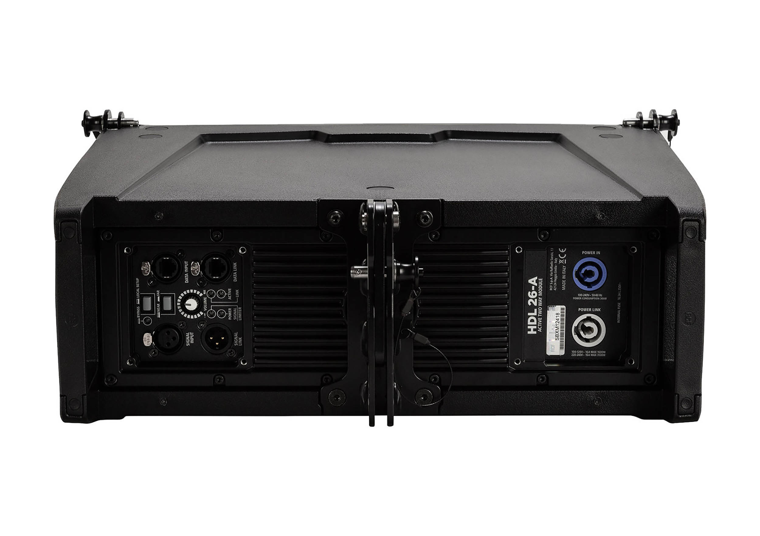 RCF HDL26-A, 2000-Watt Active Line Array Speaker - Black by RCF