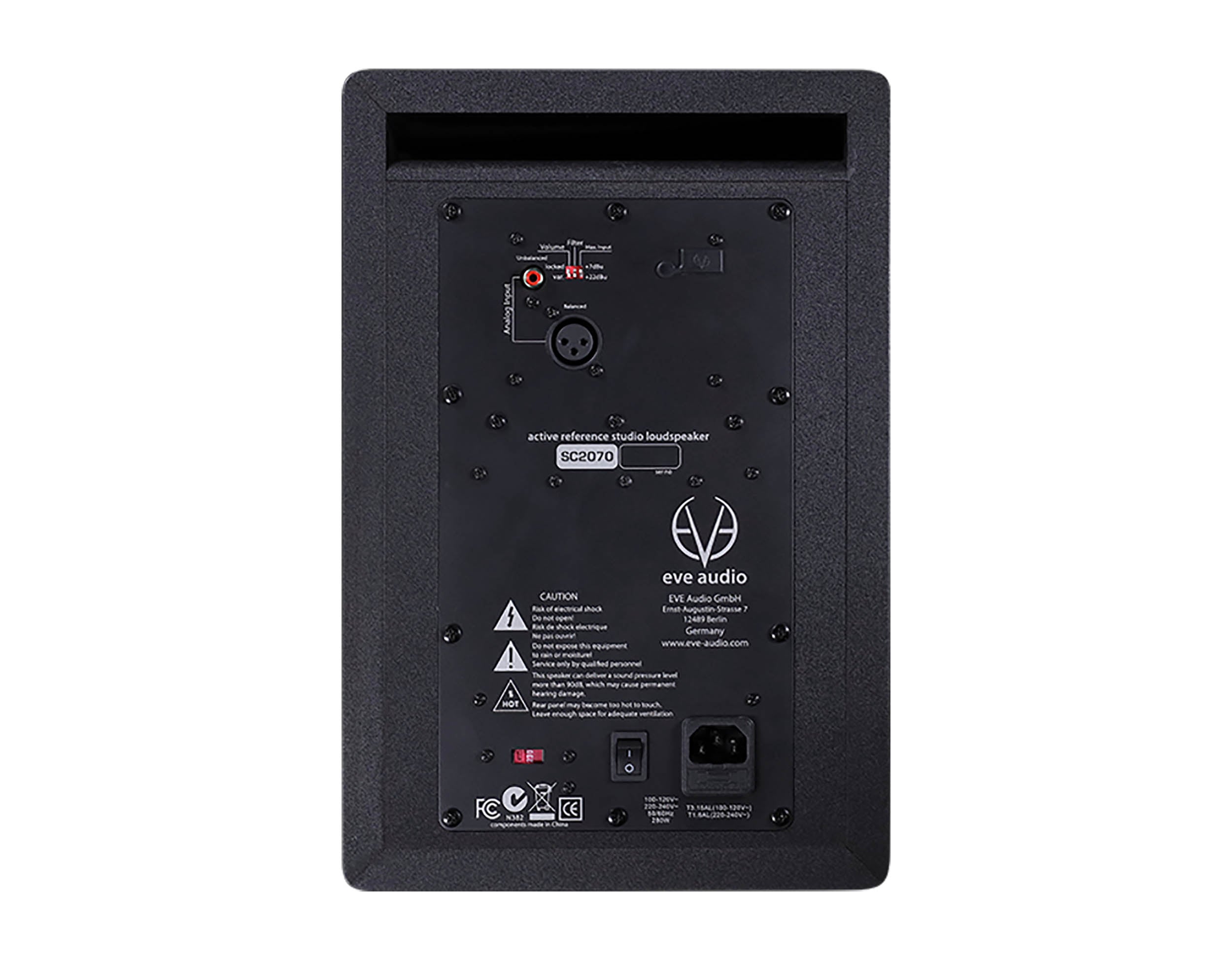 Eve Audio SC2070, 2-Way Active Studio Monitor - 6.5 Inch by EVE Audio