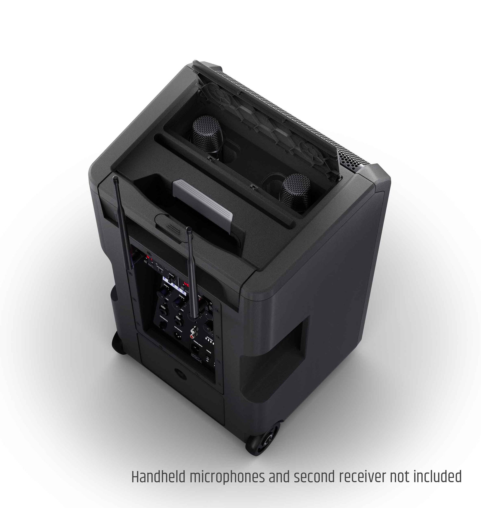 LD System ANNY 10 BPH B5.1, 10" Portable Battery-Powered Bluetooth PA System with Mixer And 1x Headset Microphone Including Bodypack by LD Systems