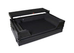 ProX XS-XDJAZWLTBLLED ATA Flight Case for Pioneer XDJ-AZ DJ Controller with Laptop Shelf 1U Rack Space, Wheels, and LED - Black by ProX Cases
