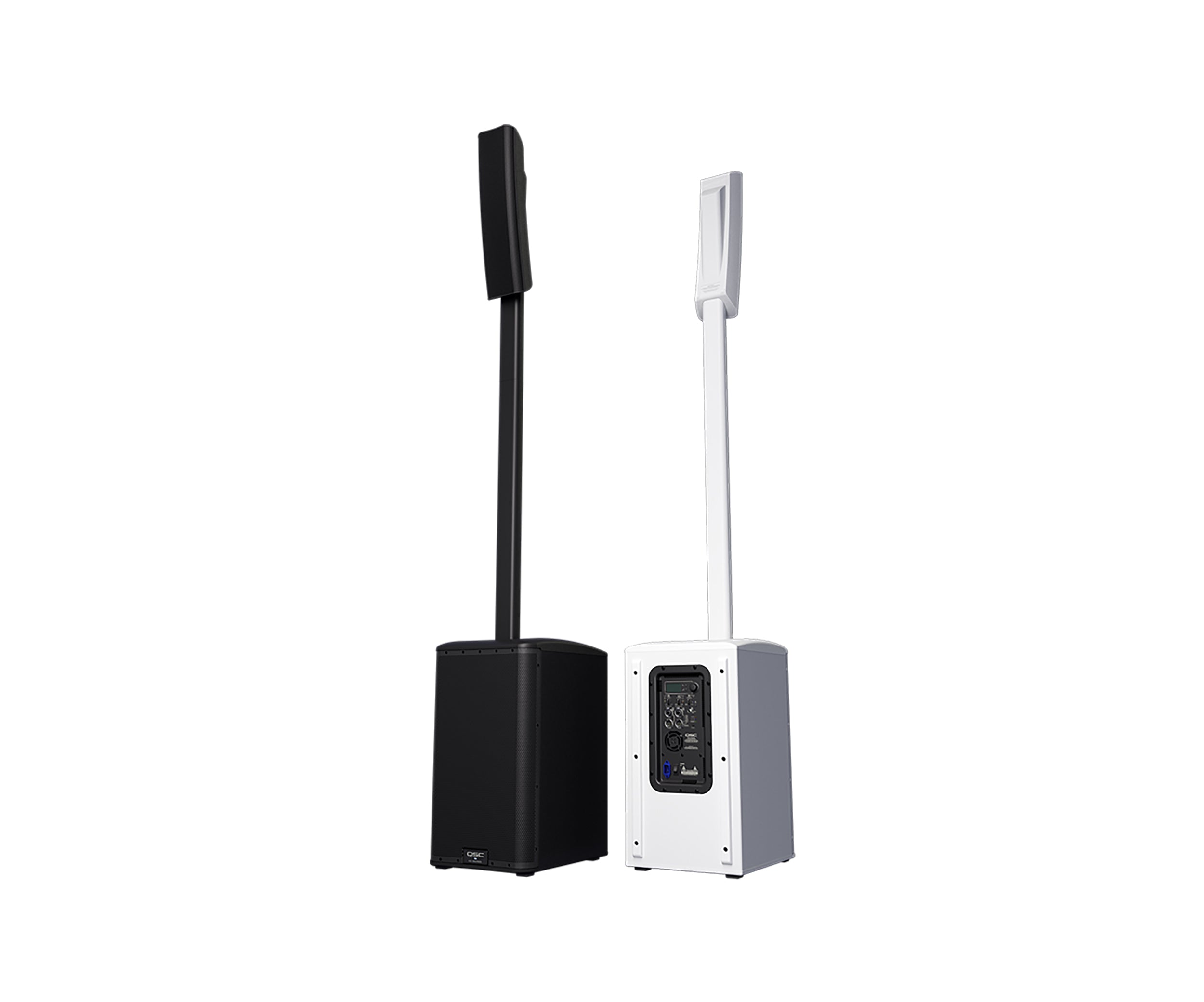 QSC KC12 Active 3-Way Column Professional Speaker with Bluetooth - 3000 Watt by QSC
