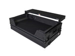 ProX XS-XDJAZWLTBLLED ATA Flight Case for Pioneer XDJ-AZ DJ Controller with Laptop Shelf 1U Rack Space, Wheels, and LED - Black by ProX Cases