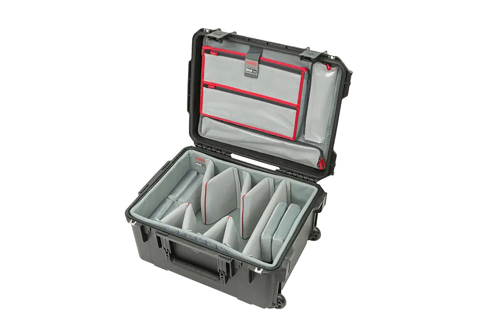 SKB Cases 3i-2015-10DL, iSeries Case with Think Tank Video Dividers and Lid Organizer - Black by SKB Cases