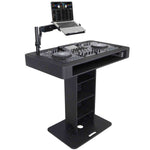 ProX Rev7 Control Tower Podium with Top Plate DJ Package - Black by ProX Cases