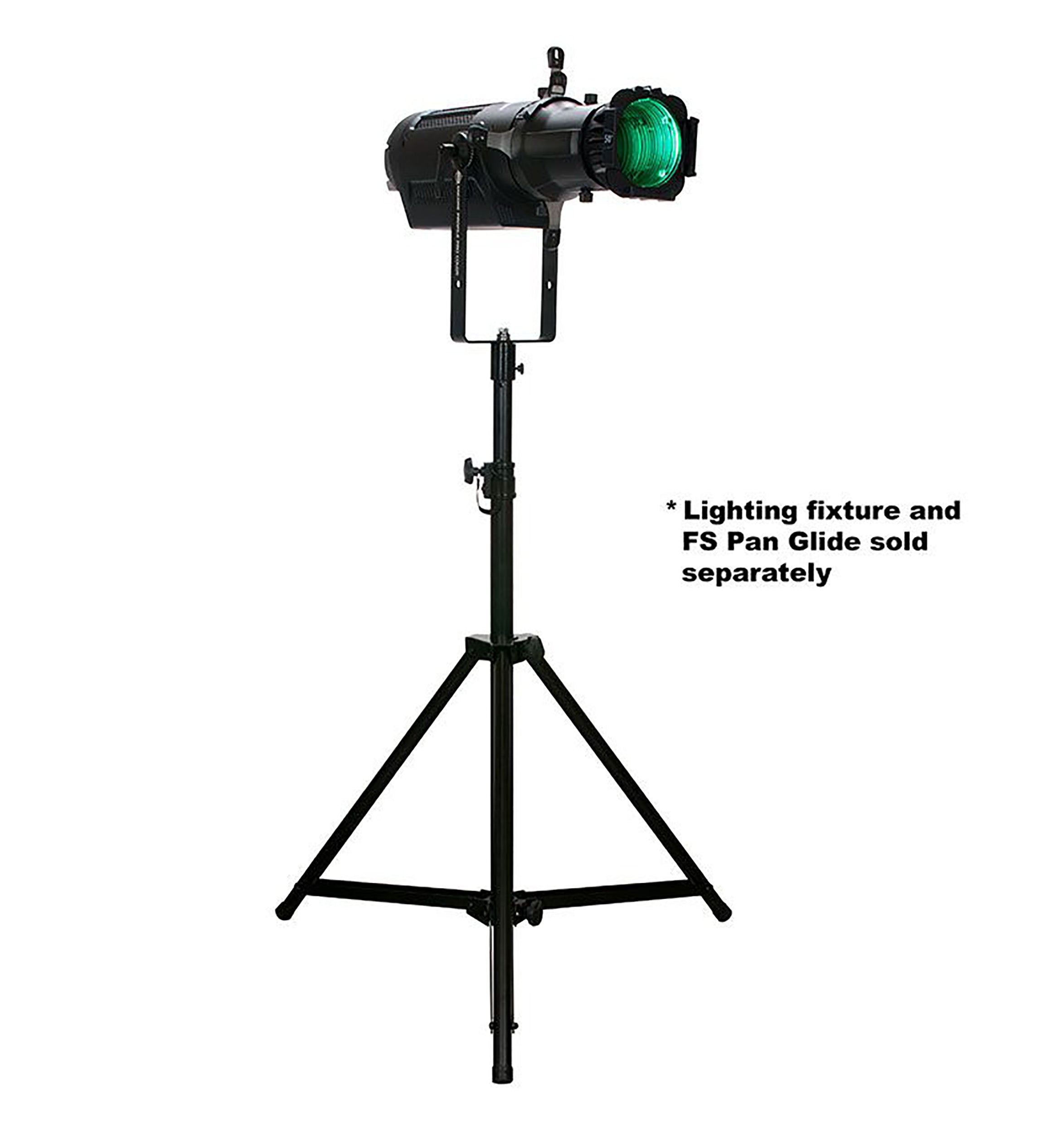 ADJ PRO Follow Spot Stand, Tripod Stand for Follow Spots and Ellipsoidal - Black by ADJ