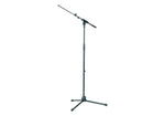 K&M 21075 Tripod Microphone Stand with Adjustable Boom - Medium Weight by K&M