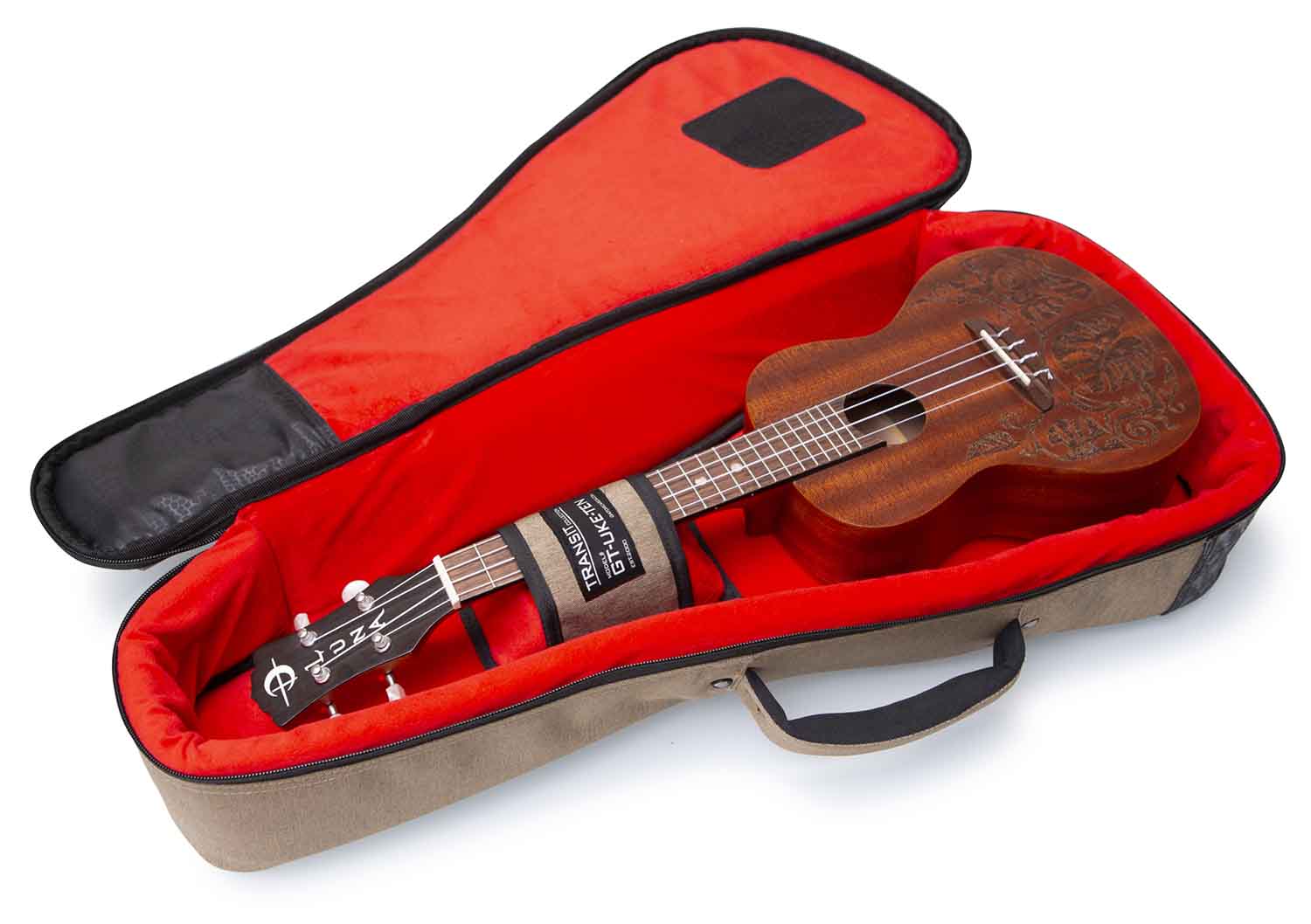 Gator Cases GT-UKE-TEN-TAN Transit Guitar Gig Bag for Tenor Ukulele by Gator Cases