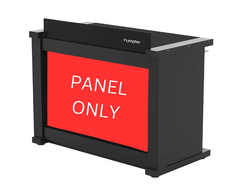 ProX XFH-B3FCPANELBL Front Central Panel Cover for B3 DJ Table Workstation by Humpter - Black by ProX Cases