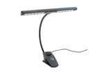 K&M 12295 Music Stand Light with Dimmer - Black by K&M