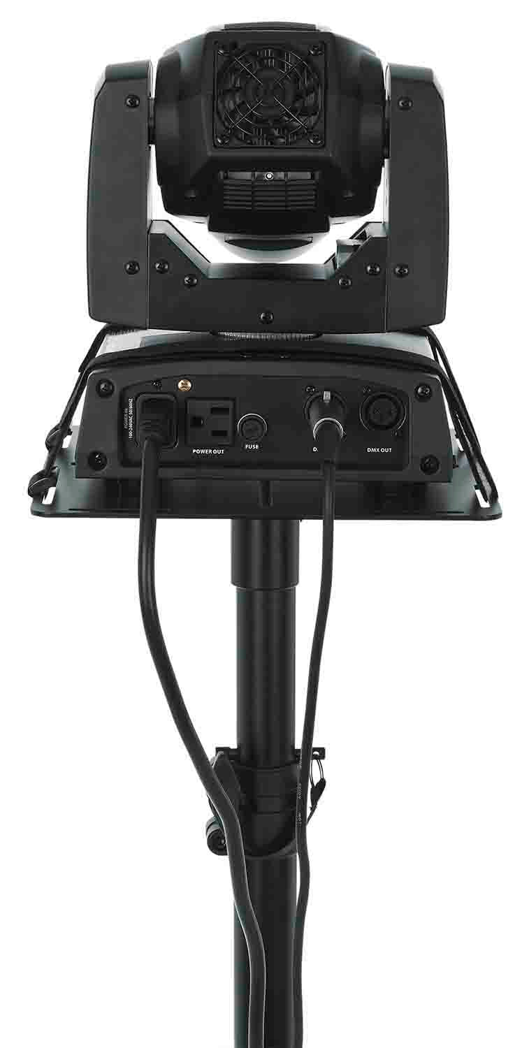 JMAZ Attco Spot 100 Moving Head Package 2PC with Stands - 2 Pieces by JMAZ