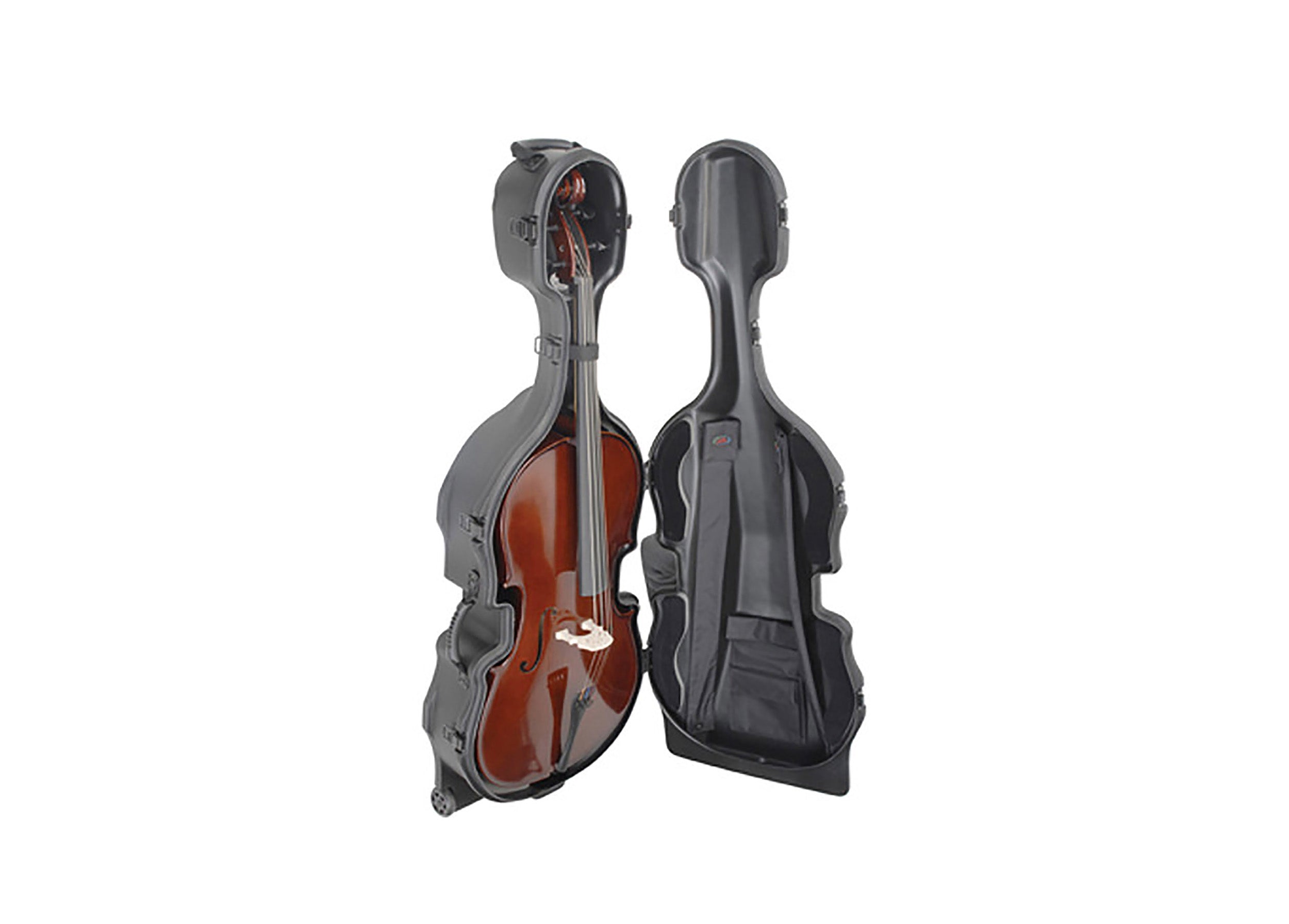 SKB Cases 1SKB-544, 4/4 Cello Shell Case - Black