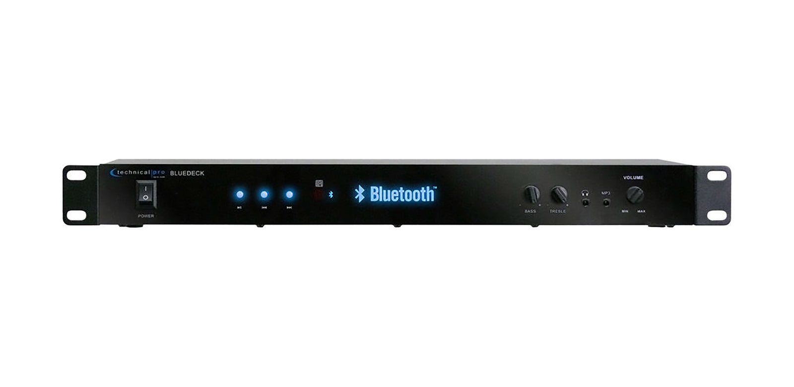 Technical Pro BLUEDECK2 Rack-Mountable Bluetooth Audio Receiver by Technical Pro