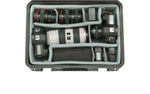 SKB Cases 3i-1711-6DT, iSeries Waterproof Case with Think Tank Photo Dividers and Lid Foam - Black by SKB Cases