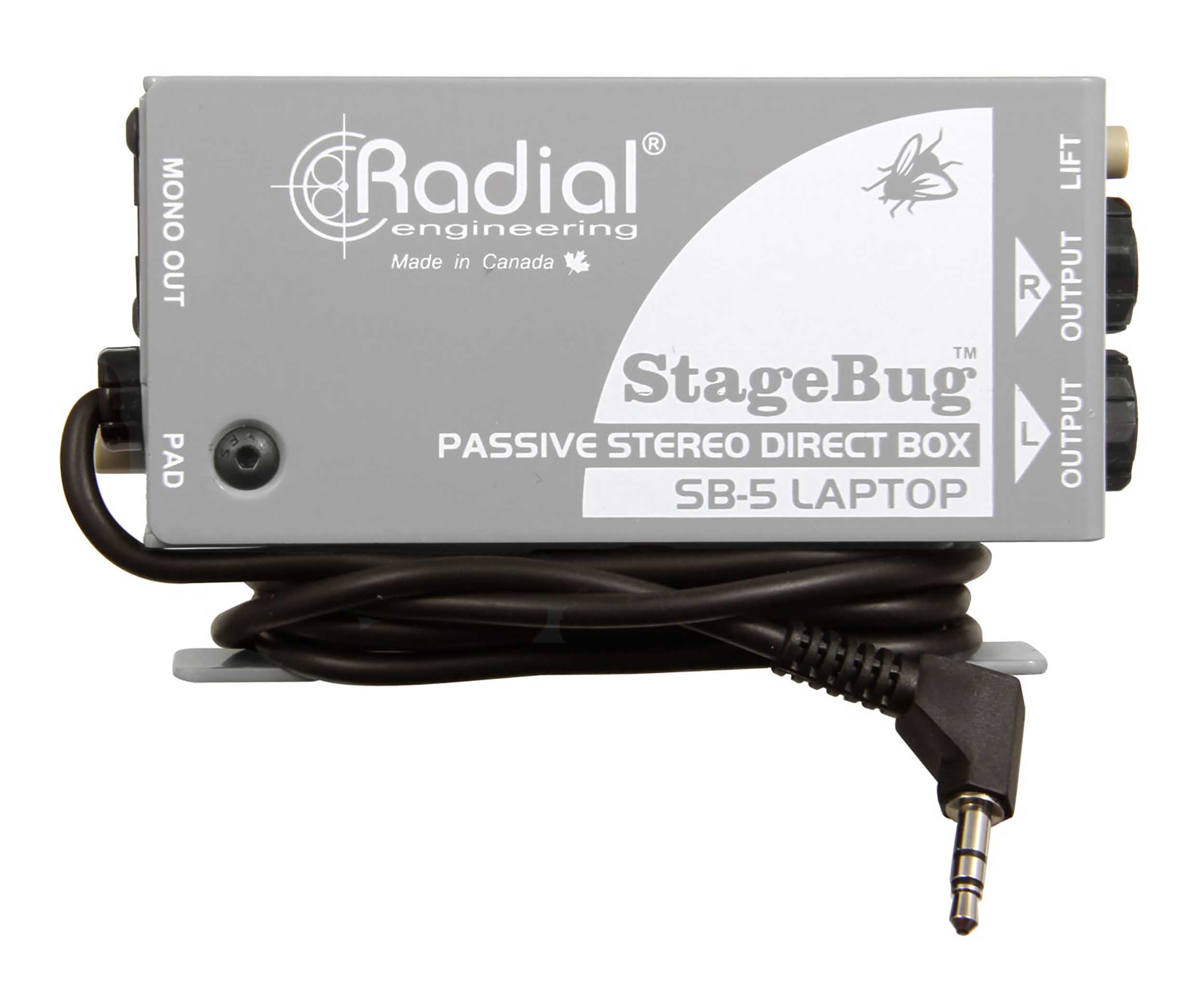 Radial Engineering StageBug SB-5 Compact Stereo Laptop Direct Box by Radial Engineering