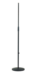 K&M Round-base Adjustable Microphone Stand - Black by K&M