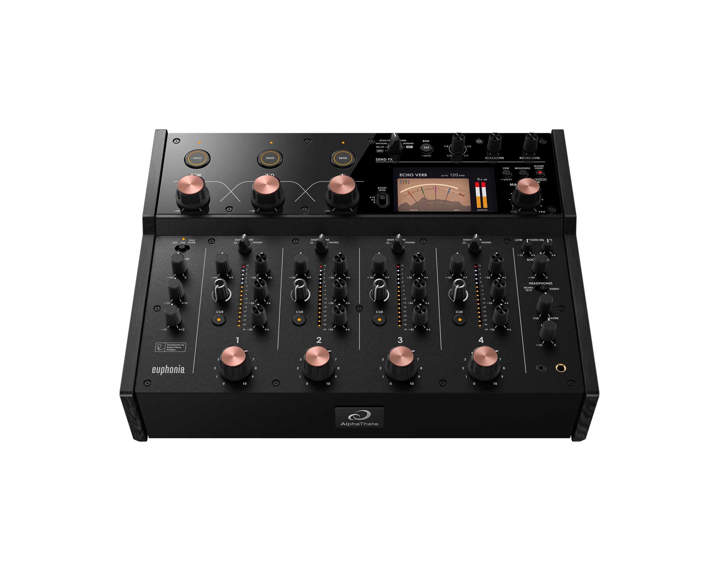 AlphaTheta 4-Channel Pro Rotary Mixer - Euphonia