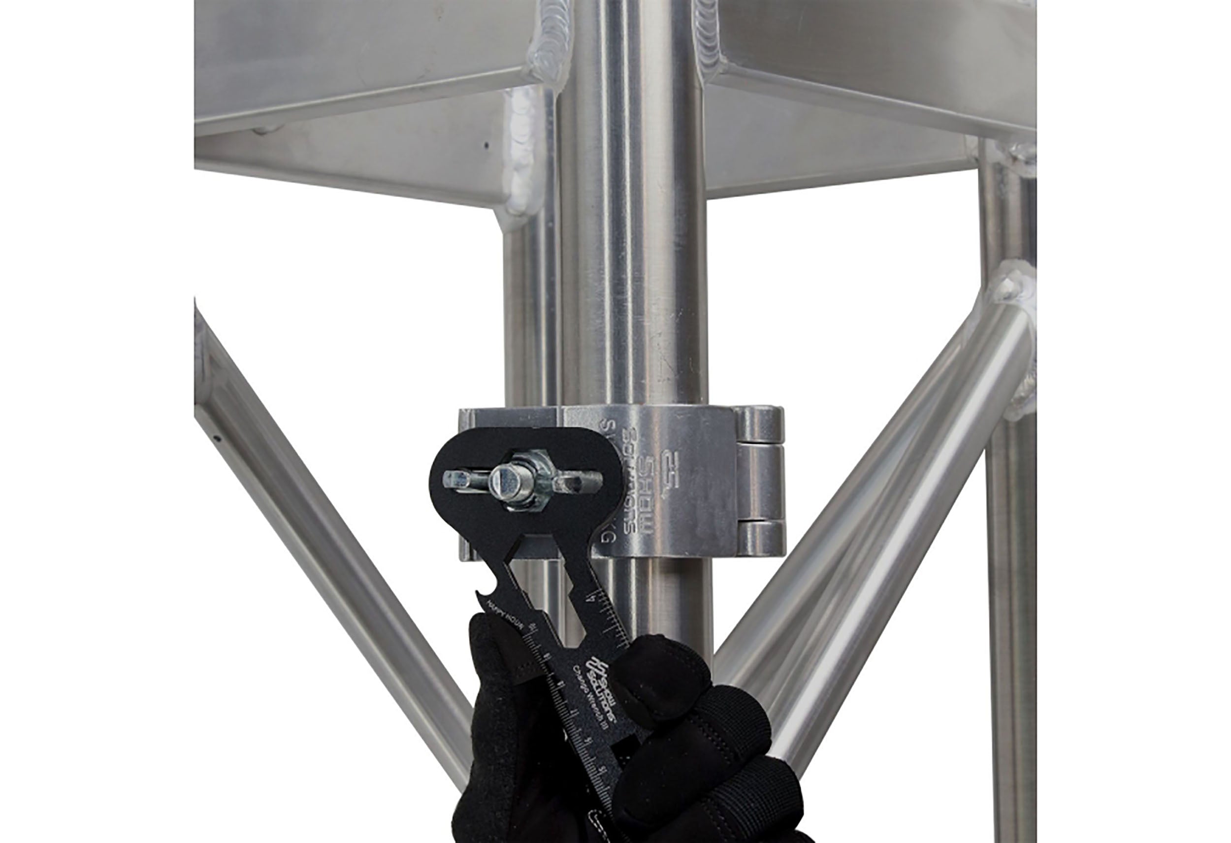 Show Solutions Hollywood DJ Branded Pro “Chango” Monkey Wrench In Black by Show Solutions