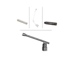 Audio-Technica U853RWU Hanging Microphone - White by Audio-Technica