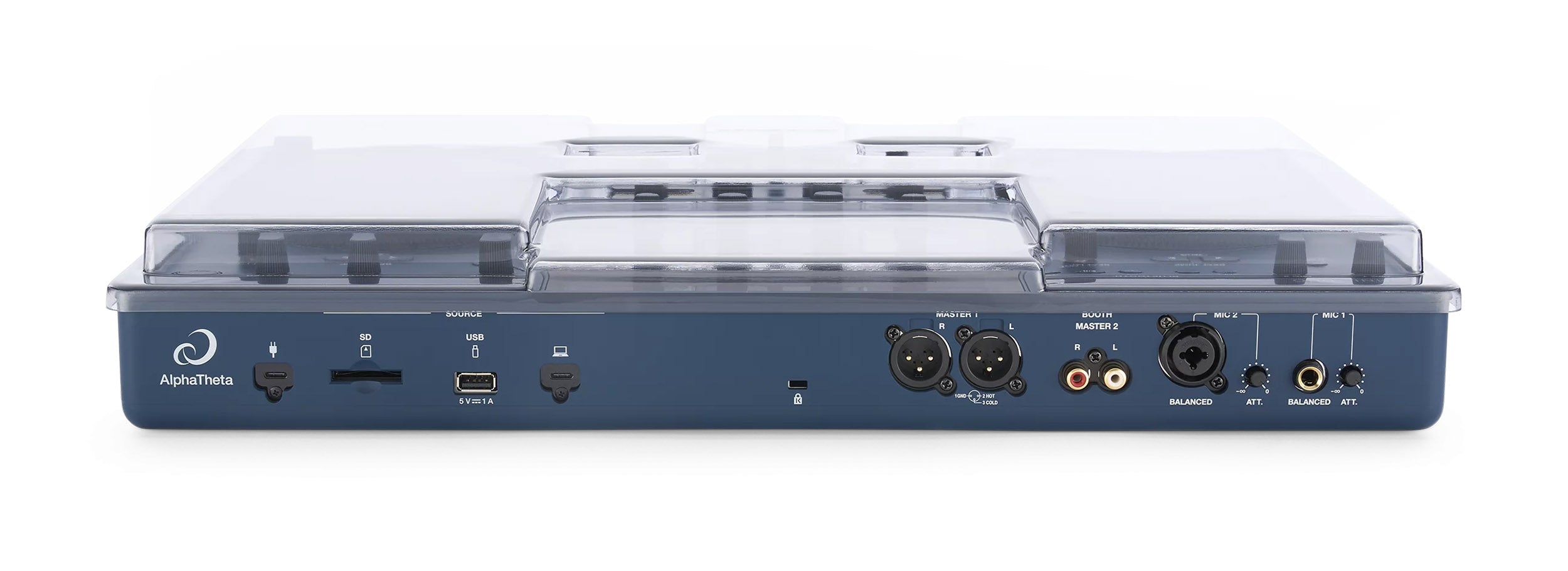 Decksaver DS-PC-OMNISDUO, Protection Cover for AlphaTheta Omnis Duo DJ Controller by Decksaver