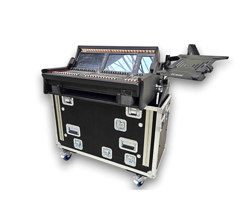 ProX XZF-YDM71ULMA, Yamaha DM7 Hydraulic Flip-Ready Console Flight Case by ProX Cases