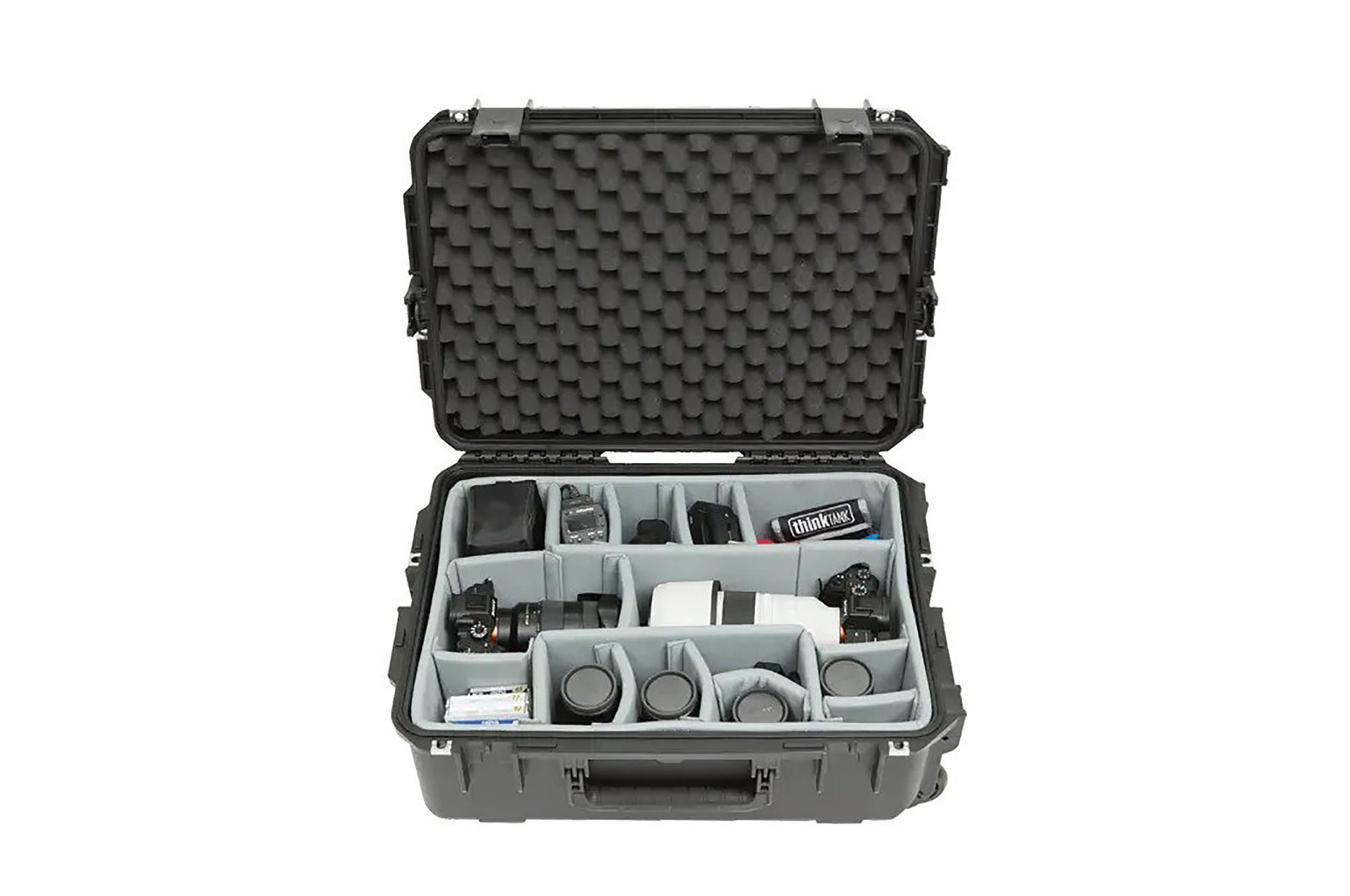 SKB Cases 3i-2215-8DT, iSeries Utility Case with Wheels and Think Tank Photo Dividers - Black by SKB Cases