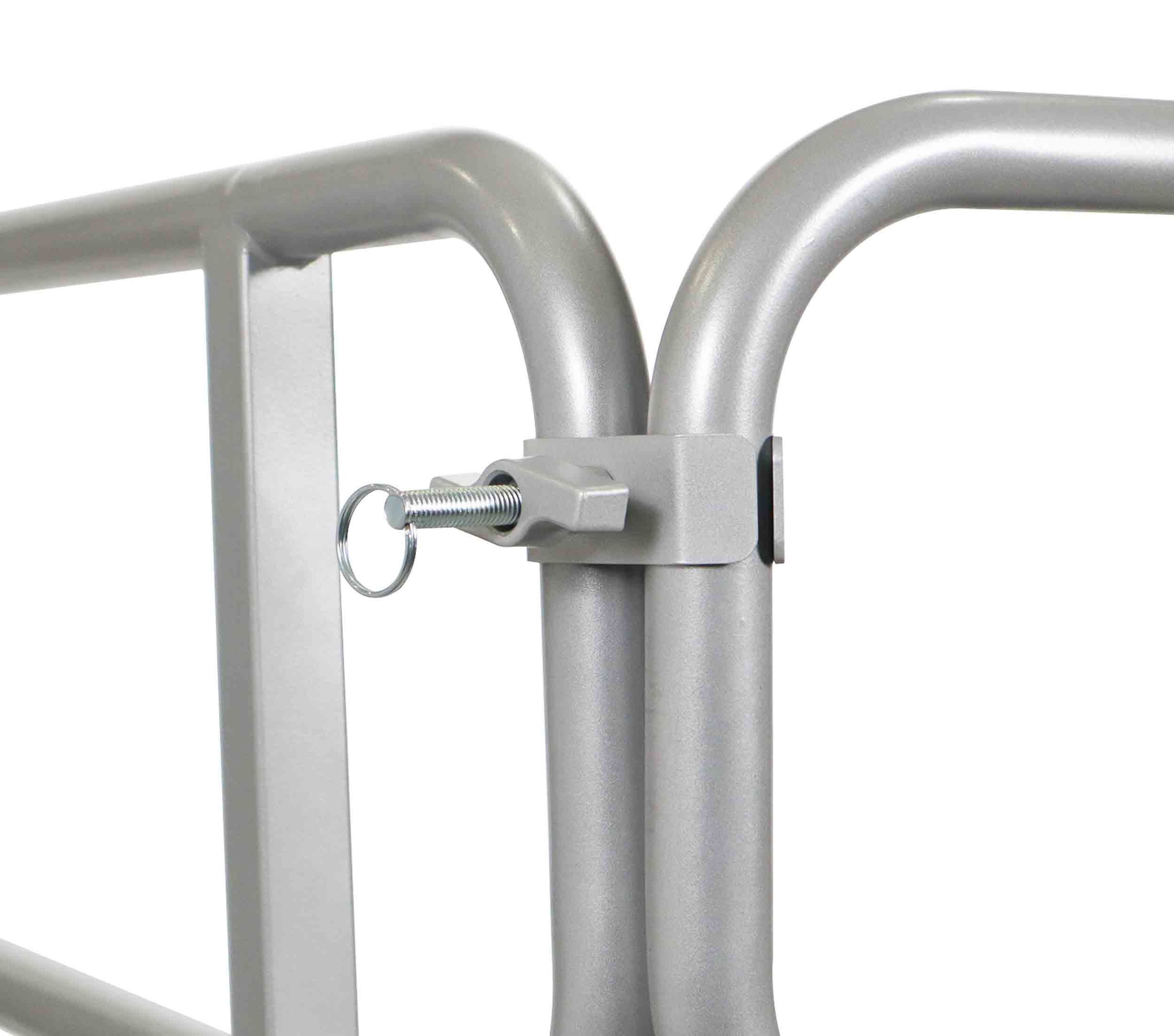 ProX XSQ-GR8FTPRO, Professional Single Guard Rail for StageQ MK2 Portable Stage Platform - 8 Ft by ProX Cases