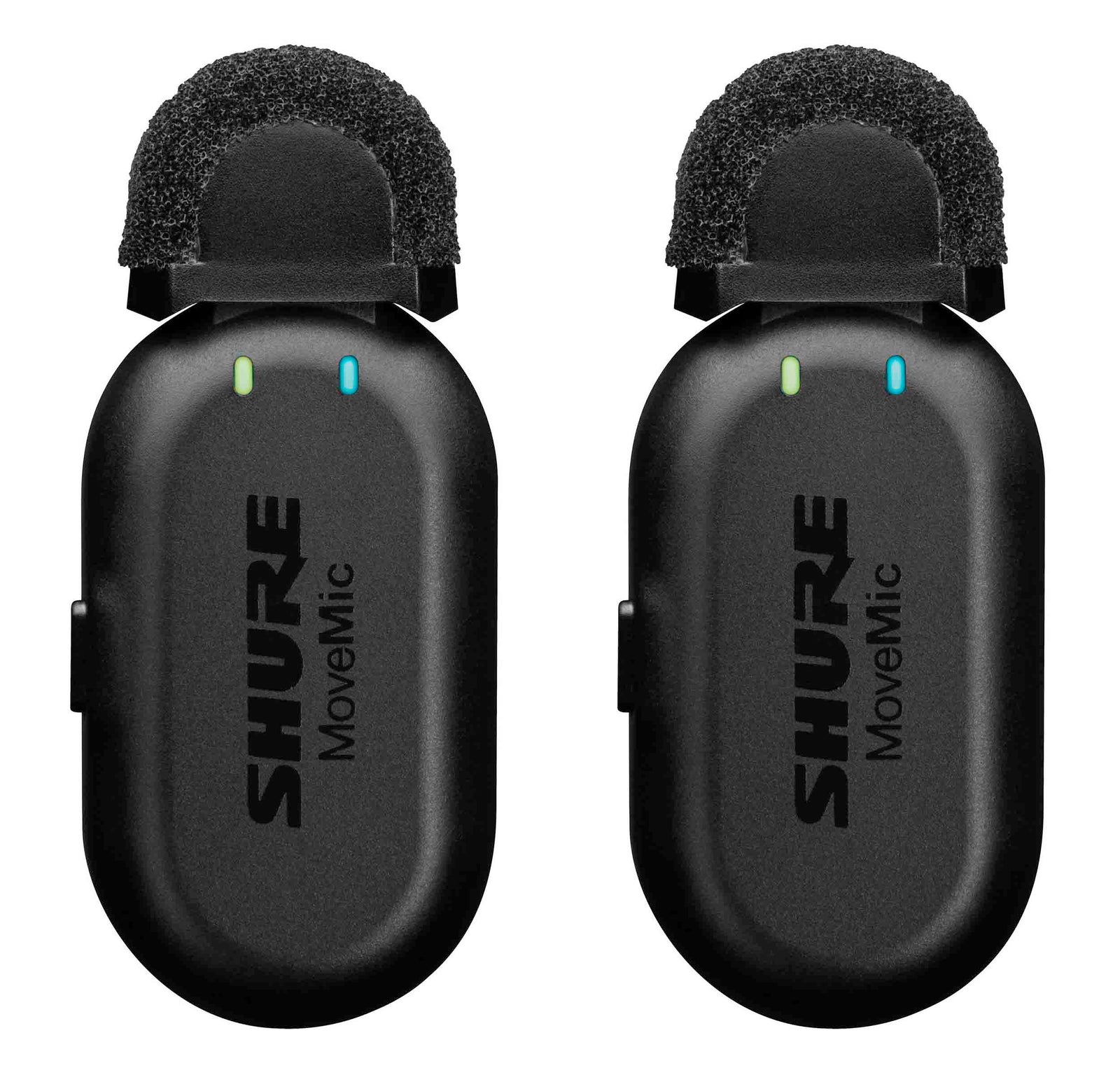 Shure MV-TWO-KIT-Z7, Two-Channel Wireless Lavalier Microphone System With Receiver by Shure