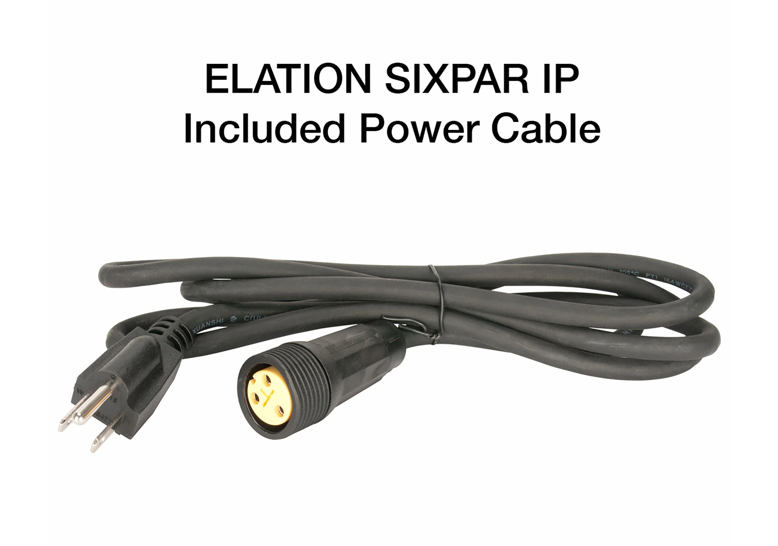 Elation SIXPAR 100IP, 7 x 12-Watt RGBAW+UV LED IP65 Par