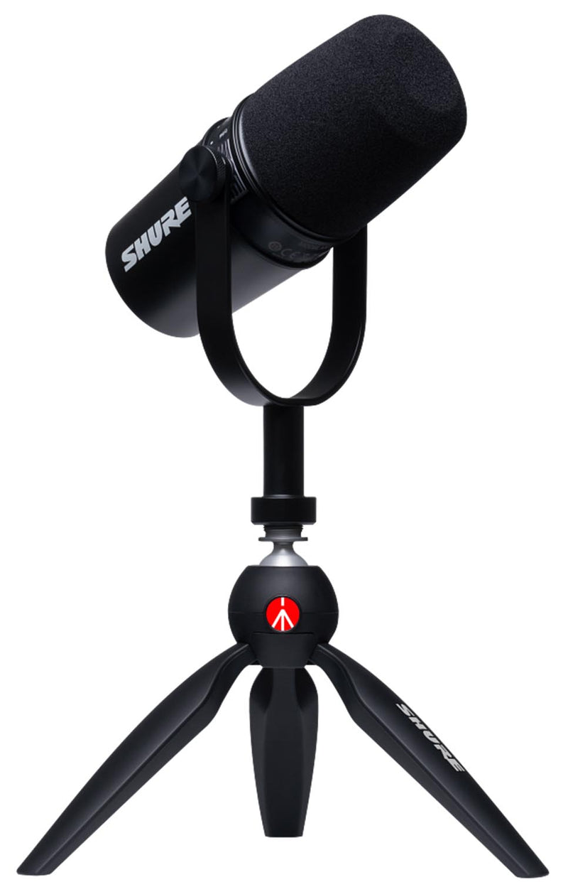 B-Stock: Shure MV7-K-BNDL Podcast Microphone Bundle - Black by Shure