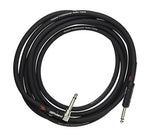 Roland RIC-B10A, Black Series 1/4" Plug to 1/4" Right-Angle Plug Instrument Cable - 10 Ft by Roland