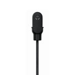 Shure DL4B/O-LM1-A, DuraPlex Omnidirectional Lavalier Microphone with 1-Pin LEMO Connector - Black by Shure