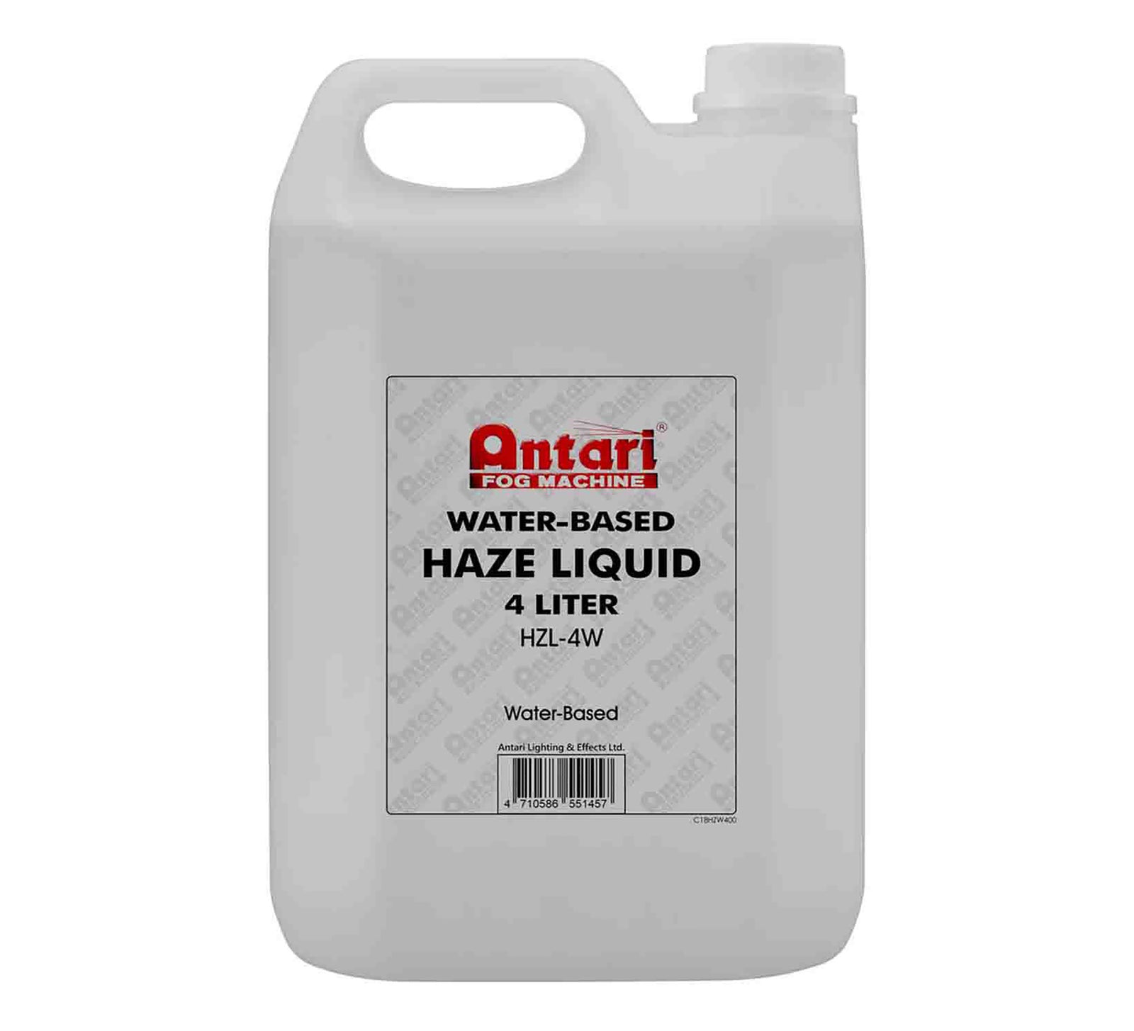 Antari HZL-4W Water Based Haze Fluid - 4L Bottle by Antari