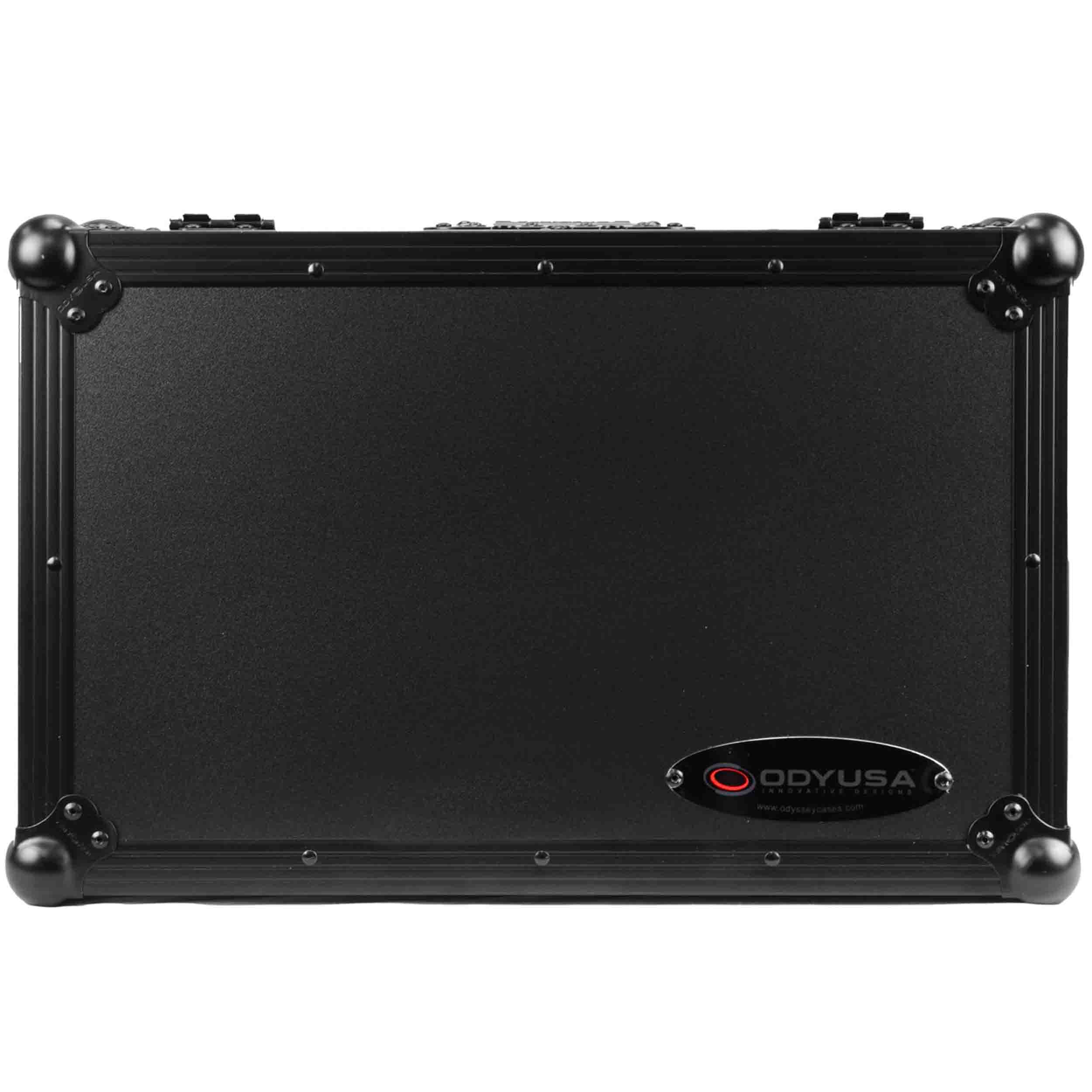 Odyssey FFX11MIXBL, LED Black Label Universal Format DJ Mixer Flight FX Case - 10 to 11 Inches