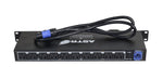 ProX X-PC10ASTRO, 10-Channel Power Rear Panel Center - 1U Rack Mountable by ProX Cases