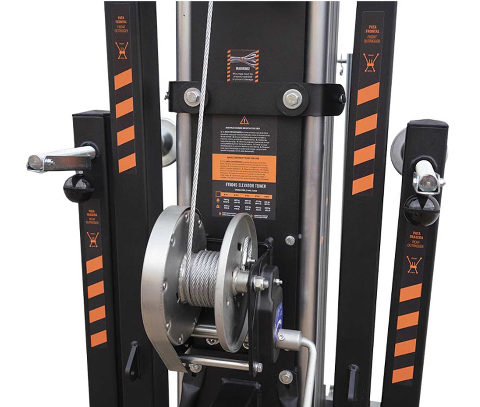 ProX XTF-FT8045, Compact Front-Loading Lifting Line Array Systems Speaker Tower w/ Adapter FANTEK Spain by ProX Cases