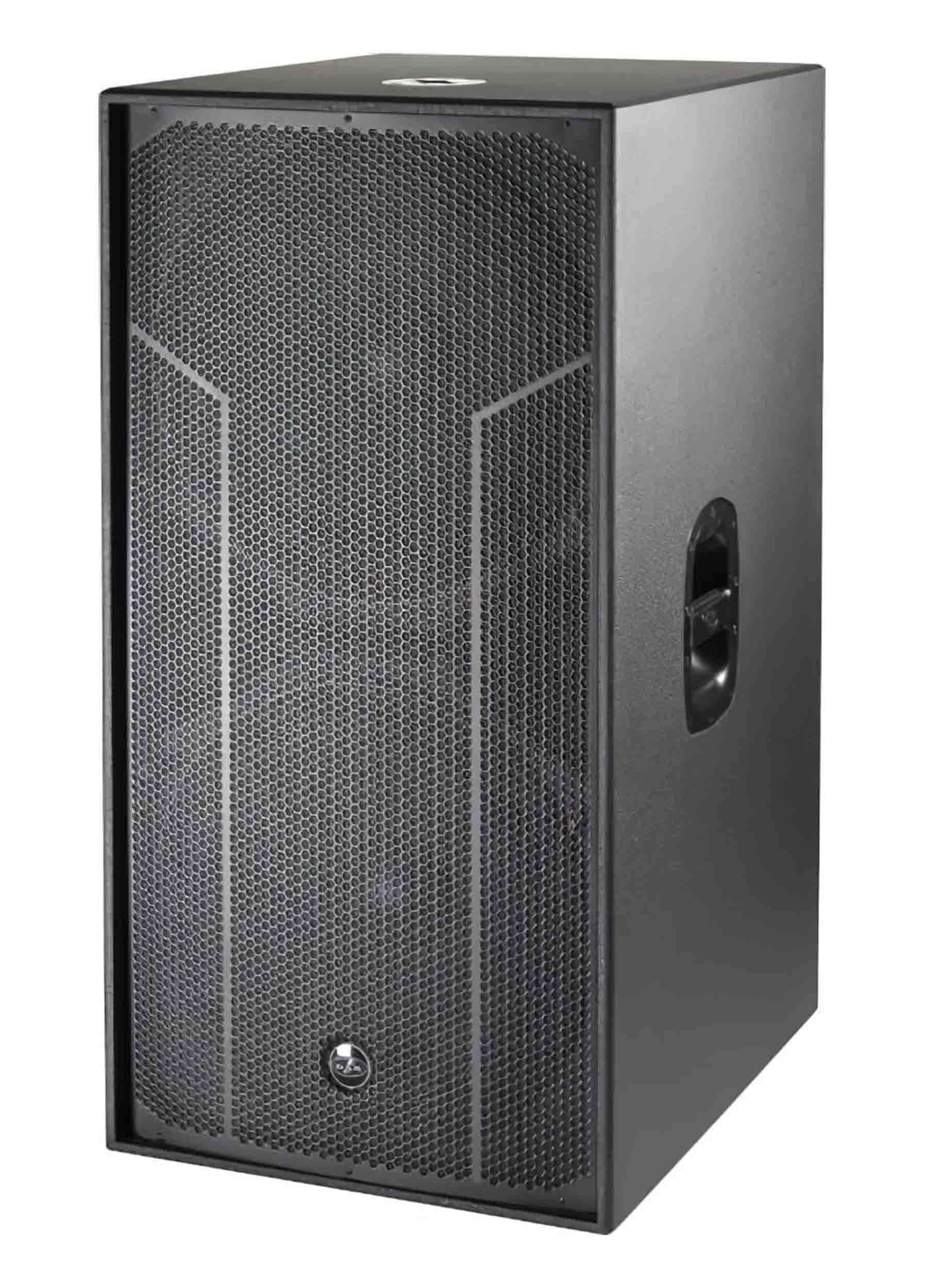 DAS Audio ACTION-S218A-115, Dual 18-Inch 3200W Powered Subwoofer System with DSP - Black by DAS Audio