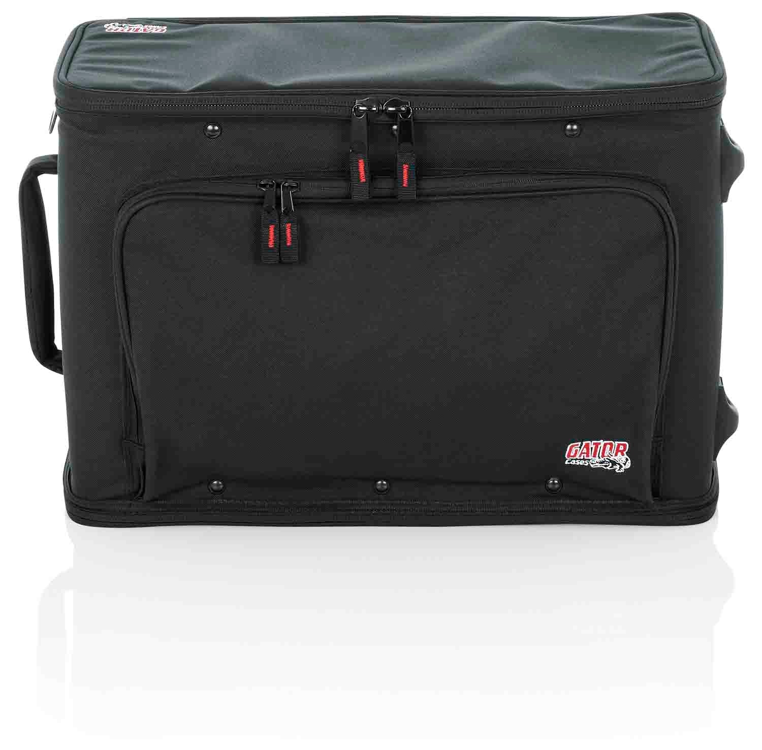 Gator Cases GR-RACKBAG-3UW, 3U Lightweight Rolling Rack Bag with Tow Handle and Wheels by Gator Cases