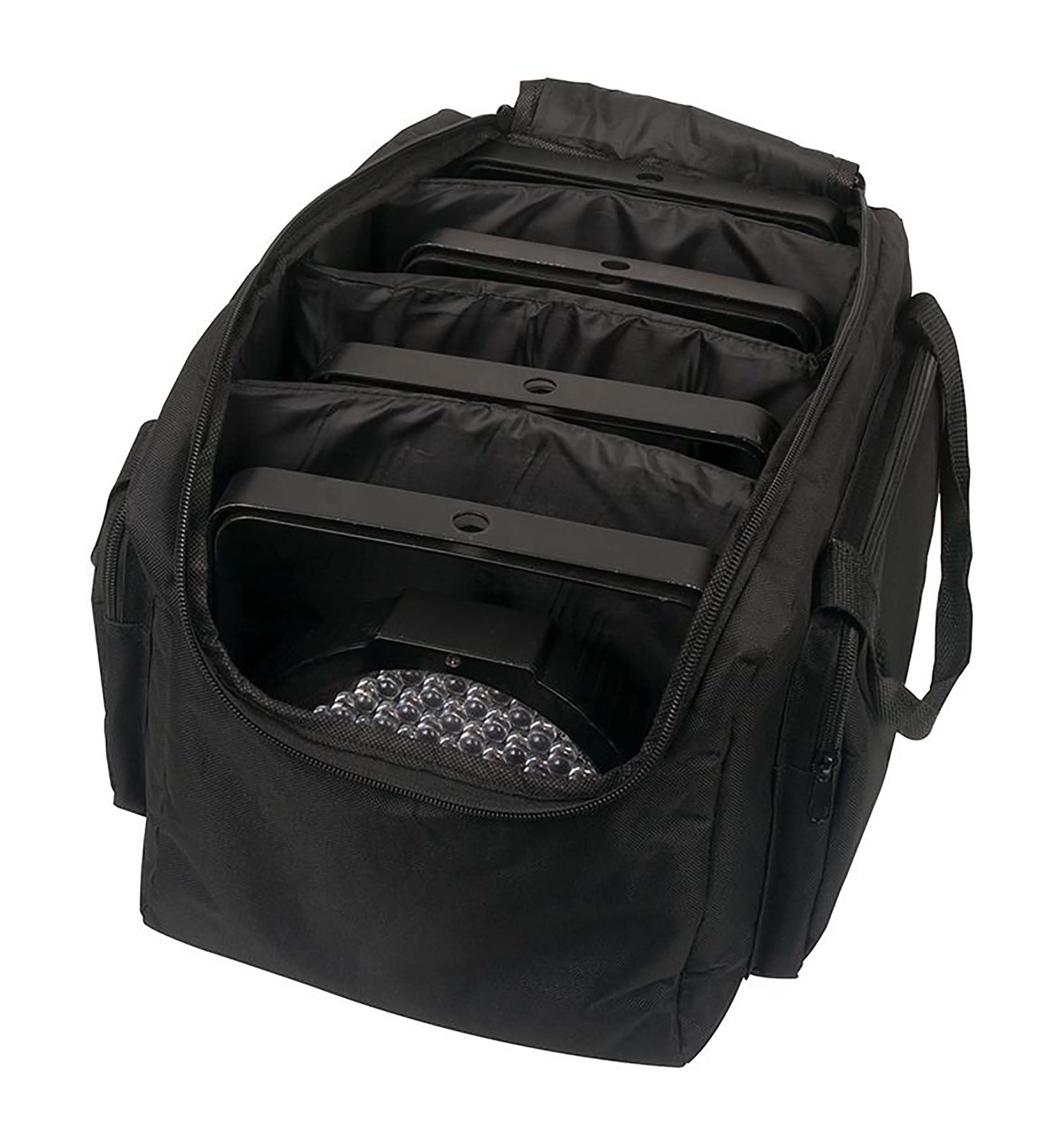 Eliminator Lighting F4 Par Bag EP, Soft Padded Transport Bag Designed for Modern Flat Par Fixtures by Eliminator Lighting