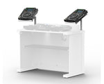 ProX XFH-B3CDJSWH, Universal CDJ Player Mounting Stand for B3 DJ Table Workstation by Humpter - White by ProX Cases