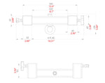 ProX XTF-ATF17PA FANTEK Line Array Adapter with Hanging Ring for Lifting Tower by ProX Cases