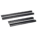 Odyssey ARR06 Pre-tapped Rack Rails 6U (10.5 inches) - Pair by Odyssey