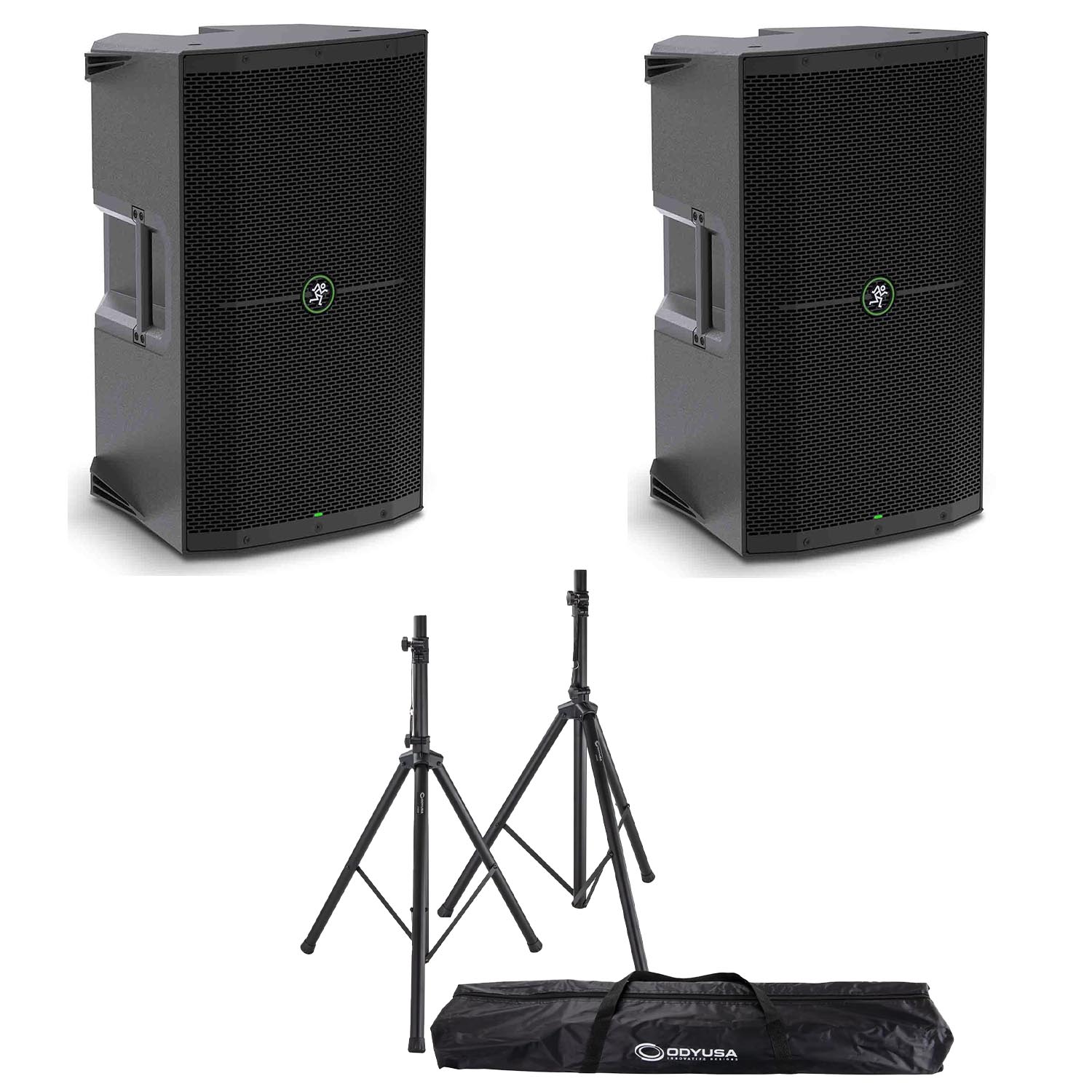 Mackie Thump 212 12" 1400W PA Speaker Package with Stands and Bag by Mackie